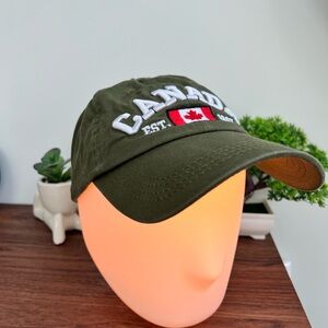 Green Canada Baseball Cap